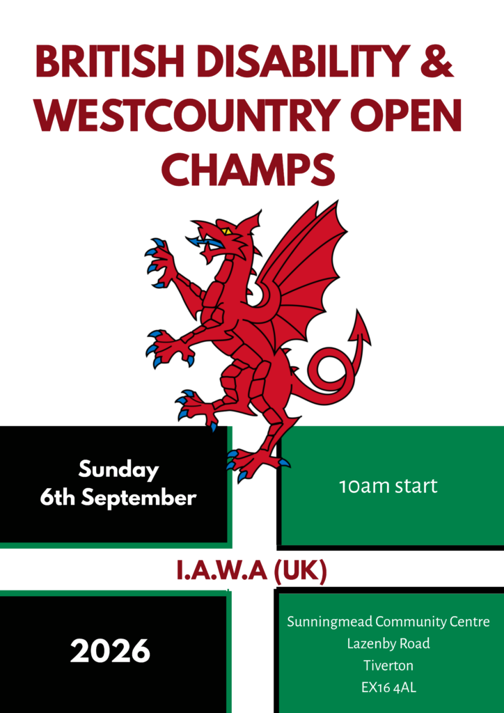 British Disability & West Country Open Champs 2026